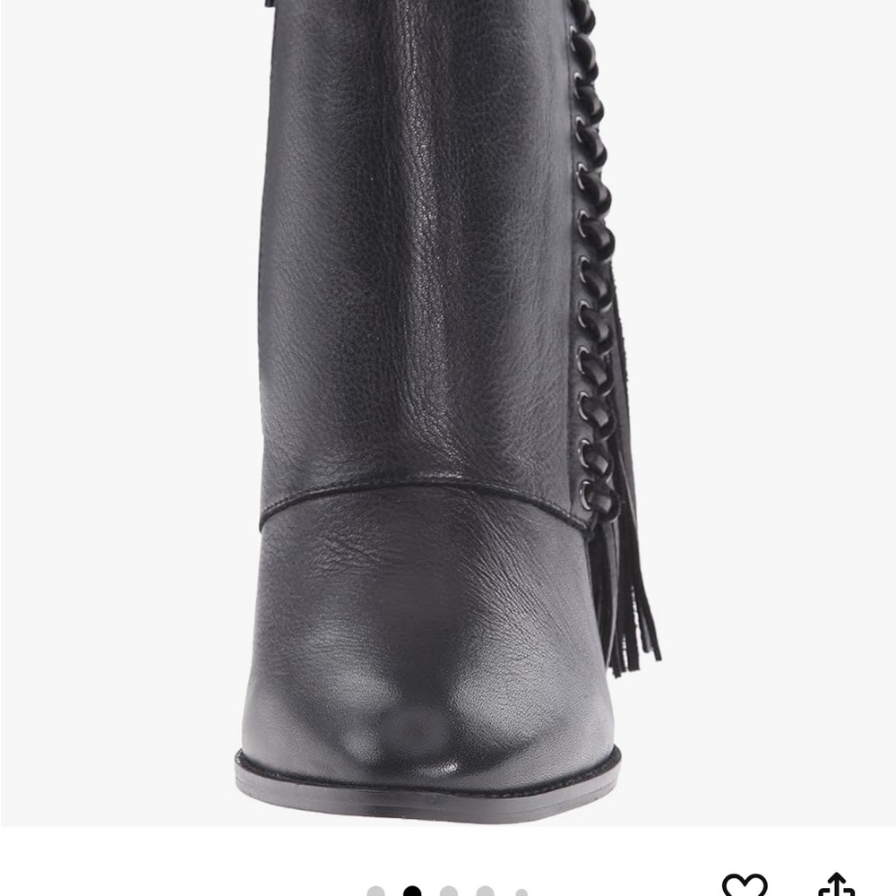 Aldo Fringe Linsey Bootie Black - Picture 4 of 10